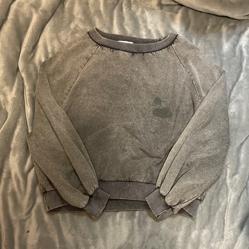 Grey hoodie